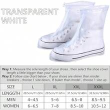 EstiloTendenciaCubrezapatos Impermeable De Silicona,Cubre Zapatos Impermeable Con Cremallera,Cubierta Antideslizante Para Zapatos Con Control De Arena Para Ciclismo,Exteriores,Camping,Viajes,JardíN(L)Calidad PremiumVersióN Mejorada - L - Ver 3