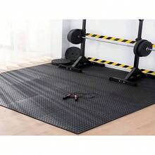 4pcs/6pcs/8pcs High Density EVA Foam Exercise Mat Set, Interlocking PVC Tile, Thick, Durable, Non-Slip Surface Floor Suitable For Home Gym, Fitness, Game Room, Yoga, Aerobics, Mixed Martial Arts Training. - Black - View 13