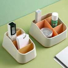 Multifunctional Desktop Storage Key Remote Control Cosmetic Storage - Multicolor - View 3