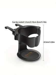 1 pieza Soporte universal multifuncional para portavasos/bebidas de ventilación de coche, portavasos ajustable de PVC para coche - se ajusta de forma segura, base acolchada de espuma, adecuado para botellas y latas, fácil de instalar - Multicolor - Ver 6