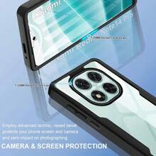 Moex Cover Sottile Per Huawei P30 Lite – Effetto Specchio Argento – Flip Cover - 6