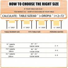 Summer Ocean Beach Starfish Shell Coral Table Runner Dresser Scarves Table Decor Farmhouse Kitchen Dining Table Runner Holiday Party Decor - Multicolor - View 9