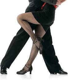 Character Shoes For Women, Woman Ballroom Dance Shoes, 1920s Flapper Shoes, Latin, Salsa, Party Dress Shoes Low Heels, Ankle Strap Pumps-2025 - màu đen - Xem 6