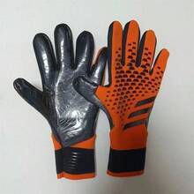 1 Pair Soccer Goalkeeper Gloves, Non-Slip Breathable Training Goalkeeper Gloves, Soft