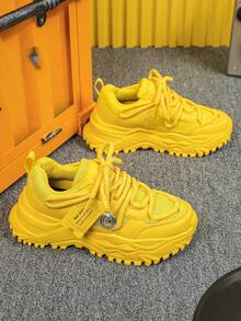 Men Sneakers - Yellow Pumpkin - View 6