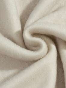 Grey Crew Neck Casual Knit Sweater For Women