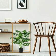 1pc Artificial 24-Leaf Turtle Back Philodendron Plant Bunch