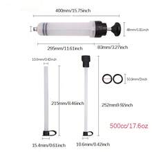 200/500/1500ml Car Oil Extractor, Car Brake Oil Replacement Tool, Fuel Extraction Pump, Suitable For Manual Oil Extractor Of Cars - Oil Exchange Pump With Hose