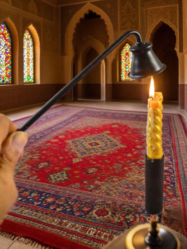 1pc Elegant Candle Extinguisher, Candle Extinguisher, Long Handle Candle Accessories, Wick Candle Extinguisher, Home Decorative Candle Extinguisher