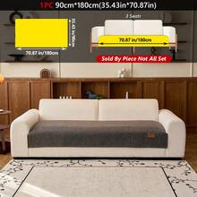 1 Tấm đệm ghế sofa thân thiện với thú cưng, thoáng khí, giống vải lanh, có nhãn chữ MD - Vỏ bọc ghế sofa hiện đại tối giản, chống trượt và có thể giặt bằng máy, dành cho ghế sofa mô-đun 1-4 chỗ ngồi, lý tưởng cho phòng khách, phòng ngủ, văn phòng, trang trí nhà cửa - Nhiều màu - Xem 25