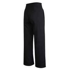 Nike Women's Comfortable Lace-Up Sports Casual Straight Wide-Leg Trousers - Black - View 9