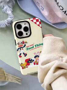 Paul Frank Licensed Authentic 2-In-1 Phone Case, Full Body Protective Shockproof Camera Cover, Design Compatible With IPhone 13/14/15/16 Pro Max - Multicolor - View 4
