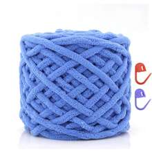 1pc 100g/1pc Chunky Knitting Yarn Set, Single Ply Soft & Skin-Friendly Autumn/Winter Yarn, Suitable For DIY Knitting Scarves, Bags, Slippers, Dolls, Blankets, Cushions - Multicolor - View 40