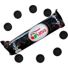 Tanya Quick Light Instant Coal Disks Incense Coal Tablets Disks Set Of 10 Disks Single Roll Quick Light Briquettes 40mm Capsule