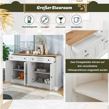 Furniture Cabinet Accessories - Natural Wood + Particle Board - View 5