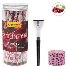 3pcs Set,50pcs King Size Fruit-Flavored Pre-Rolled Cones ,Metal Grinder With Fruit Pattern,Round Filler,Slow Burning,Available In Various Fruit Flavors,Classic Thickness,Rich Fruity Taste,High-Quality Pre-Rolled Cones,Smoking Accessories,Gift For Friends, Mother's Day Gifts,Party Supplies. - Nhiều màu - Xem 7