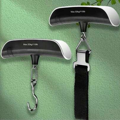 Household Luggage Portable Mini Portable Small Electronic Scale Weighing High Precision Spring Scale