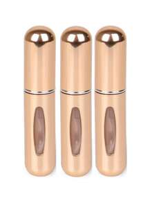 4 pièces/3 pièces Flacons de parfum rechargeables de 5 ml, flacons vaporisateurs de parfum rechargeables, flacon vaporisateur de parfum de voyage, mini contenants liquides vides portables, essentiels de voyage, organisateurs de voyage pour la plage, retour à l'école, vacances, camping, parfum pour femmes