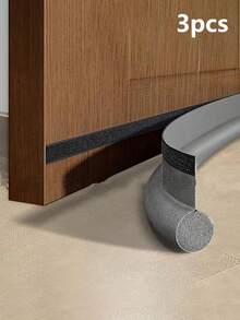 1PC Door Draft Stoppers For Bottom Of Door, Adjustable Self-Adhesive Sound-Proof Door Bottom Seal Strip, Weatherstrip Under Door Draft Stopper Anti-Cold One Side Gap Blocker Foam Weather Strip,Flexible Door Bottom Sealing Strip Under Door Draft Stopper Sealing Strip OundProof Gasket Weatherstrip Draft Guard,Self-Adhesive Anti-Mosquito And Anti-Insect Sound Insulation Gap Stopper