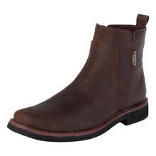 Fratello Select Fratello botines color café para hombre 0215, estilo versátil, perfectos para ocasiones casuales, de oficina o salidas nocturnas, botines café hombre, botín chelsea, calzado urbano masculino, botines elegantes - Marrón - Ver 2