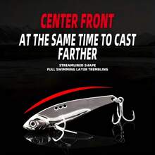 7g/10g/15g 仿生硬唇摇摆饵，适合远距离抛投，可捕获更多鱼