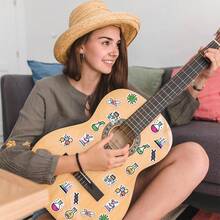 500张化学主题贴纸卷，美观乙烯基材质，高品质贴纸，可用于剪贴簿、日记本、笔记本电脑、保险杠、滑板、水瓶、电脑、手机等，为您的生活增添许多乐趣。 - 彩色 - 查看 7