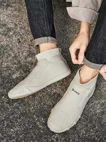 Neue Herren Lässig Sportschuhe, Lederoberfläche mit wasserdichtem Design, flache rutschfeste Sohle, geeignet für verschiedene Anlässe, modischer Lässig Stil