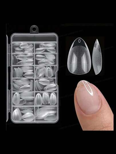 240 piezas de puntas de uñas de gel suaves, puntas de uñas postizas cortas XXS de color mate para extensión de uñas, herramientas de manicura y arte de uñas DIY