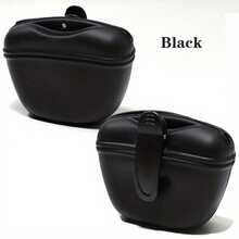 1 件硅胶宠物零食袋，便携式夹式训练容器，带磁性封口和皮带夹