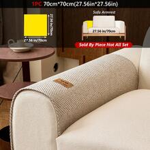 1 Tấm đệm ghế sofa thân thiện với thú cưng, thoáng khí, giống vải lanh, có nhãn chữ MD - Vỏ bọc ghế sofa hiện đại tối giản, chống trượt và có thể giặt bằng máy, dành cho ghế sofa mô-đun 1-4 chỗ ngồi, lý tưởng cho phòng khách, phòng ngủ, văn phòng, trang trí nhà cửa - Nhiều màu - Xem 24