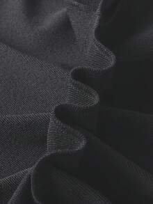 女士宽松休闲高档圆领卫衣，秋冬款 - 深灰 - 查看 9