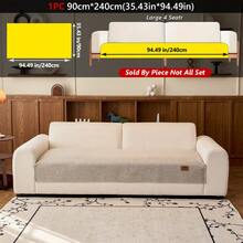 1 Tấm đệm ghế sofa thân thiện với thú cưng, thoáng khí, giống vải lanh, có nhãn chữ MD - Vỏ bọc ghế sofa hiện đại tối giản, chống trượt và có thể giặt bằng máy, dành cho ghế sofa mô-đun 1-4 chỗ ngồi, lý tưởng cho phòng khách, phòng ngủ, văn phòng, trang trí nhà cửa - Nhiều màu - Xem 29