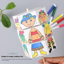 ¡Transformación mágica! Juego de pintura de acuarela - Regalo de juguete de arte DIY para padres e hijos, juguetes de costura, juguetes de viaje, juguetes antiestrés para el aula, mini artículos, juguetes de baño, artículos de papelería navideños, pelota antiestrés, regalo de cumpleaños, regalo de Navidad, regalo de Halloween, regalo perfecto