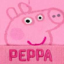 Peppa Pig Hat And Gloves Set, Girls Winter Set - Pink - View 5