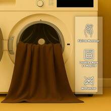 Cobija Matrimonial, Franela de Alta Calidad, Frazada Cómoda y Calientita Tejido Suave y Cálido, Manta de% Poliéster Ultrasuave, Calidad Premium (1, Gris, Matrimonial) - cafetería - Ver 10