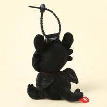 Universal Pictures 13厘米梦工厂《驯龙高手》无牙仔毛绒钥匙扣 | 可拆卸背包挂钩 | 柔软毛绒玩偶，儿童礼物 | 官方授权坐姿毛绒玩偶 - How to Train Your Dragon - 查看 3