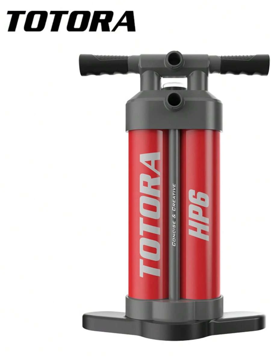 HP6 High Pressure Air Pump, Suitable For Surfboards, Inflatable Kites, Kayaks - Red - View 1