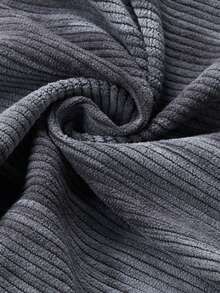 Camicia a maniche lunghe con costine alla moda da uomo, giacca casual sofisticata per primavera e autunno