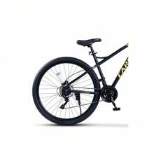 Bicicleta todoterreno de 29 pulgadas con 21 velocidades, frenos de disco hidráulicos, cuadro rígido de aluminio, horquilla de suspensión, para adultos (175-190 cm)