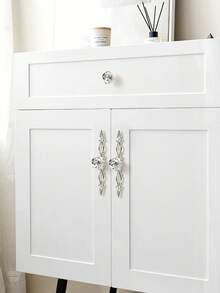 1 pezzo Pomello per mobile/cassetto in stile europeo moderno e semplice, bianco avorio, accessorio per mobili