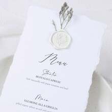 25/50/100Pcs White Eucalyptus/Heart Wax Seal Stickers, Handmade Envelope Seals Self Adhesive Wax Stickers, Eucalyptus Wedding Invitation Envelope Seal Stickers, Perfect For Invitation, Christmas, Gift Wrapping, Party, Wedding Party, Envelope - White - View 10