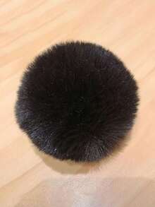 兔尾巴装扮道具兔妈妈可爱角色扮演道具派对服装配饰毛绒球别针，节日礼物万圣节服装