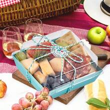 50 Pack Small Charcuterie Boxes With Lids - To Go Paper Charcuterie Box, Disposable Food Containers, 5Inch Dessert Boxes - Sandwich, Cookie, Sushi, Cake Slice, Strawberries Brown - Màu xanh lam - Xem 5