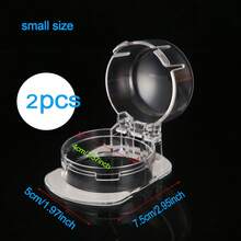 TWO DADS Children's Safety Stove Knob Cover, Transparent Stove Knob Protector, Suitable For Kids And Pets, Oil And Dirt Resistant, Easy To Clean