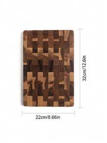 1pc/3pcs Acacia Wood Cutting Board, Wooden Chopping Board, Double-Sided Multi-Size Rectangular Wooden Tray Cutting Board For Kitchen - Acacia - View 12