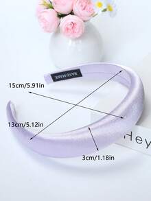 Early Spring Pearl Hair Hoop Advanced Sense New High Cranial Top Wide Edge Color Small Fresh Heart Hair Accessories, Hair Band,