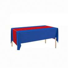 1包/2包 54 x 108英寸 蜘蛛主题婚礼派对桌布 红色蓝色一次性桌布，适用于蜘蛛主题生日派对装饰、超级英雄派对用品、生日装饰 - 紅色 - 查看 8