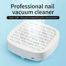 Upgraded Powerful Nail Dust Collector, Suitable For Acrylic Nail, Nail Dust Extractor Fan, Nail Cleaning Device - Strong Dust Removal Vacuum, Low Noise