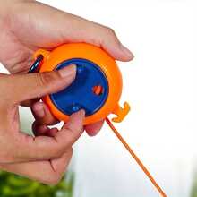 1 dây phơi quần áo có thể thu gọn 32ft (khoảng 10,9m) - Thiết kế tiết kiệm không gian, thích hợp cho cắm trại và du lịch, giải pháp phơi nhanh cho các hoạt động ngoài trời | Dây phơi quần áo ngoài trời, thích hợp cho du lịch, câu cá và cắm trại. - Nhiều màu - Xem 6