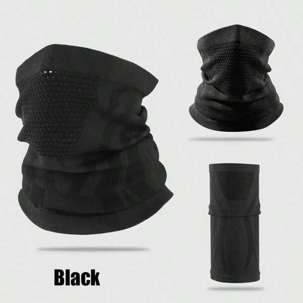 1 pièce Masque de ski pour hommes pour sports de plein air, tour de cou chaud d'hiver, masque facial multifonctionnel respirant pour le cyclisme, la moto, la pêche, la course